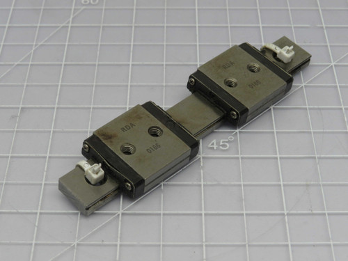 Lot of 2 THK RSR 7W  Linear Bearing Blocks on 4 In Rail  For Sale