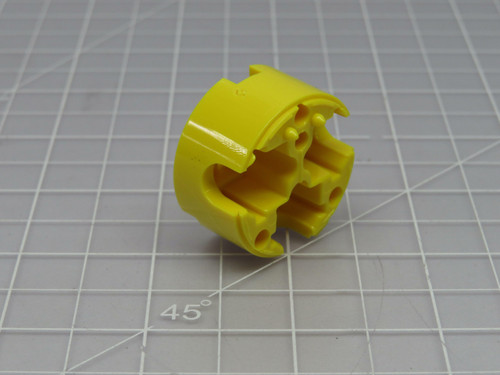 Lot of 900 Molex 1302030798 70-6520 Plastic Insert - Yellow 5-15P For Sale