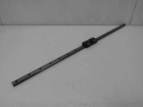 Lot of 2 THK SSR20  Linear Bearing Blocks on a 40 In Rail  For Sale