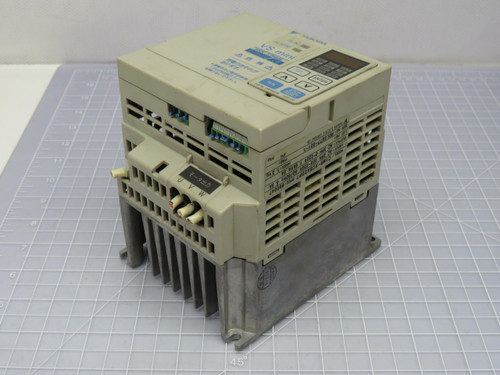 Yaskawa CIMR-XCBA20P7  3PH 200-230V 1.9KVA 5A VS Mini Drive For Sale