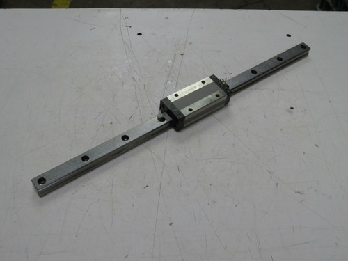 THK SHS20  Linear Bearing Block on a 19 1/2 In Rail  For Sale