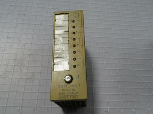 Siemens 6ES5 431-8MA11 Simatic S5 Digital Input Module For Sale