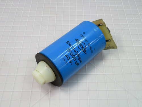 Leclanche EFV 40 N 15000  Capacitor 15000uF 40V  For Sale
