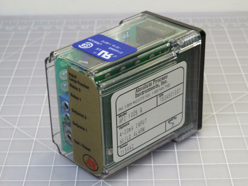 Absolute Process Instruments AP I 1025 G 1934901001 4-20mA Input Hi/Lo Alarm  For Sale