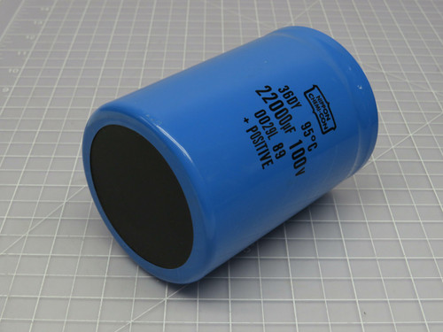 Nippon    Capacitor 22000uF 100V  For Sale