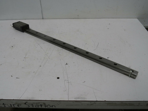 THK SSR25  Linear Bearing Blocks on 24 In Rail  For Sale