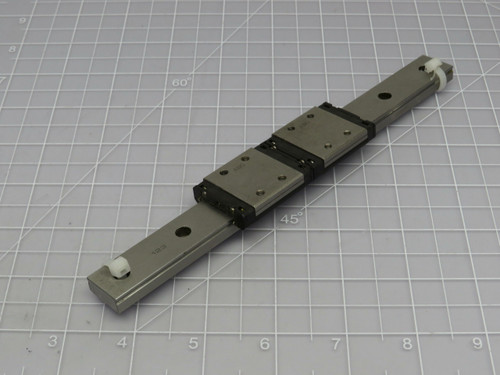 Lot of 2 THK SRS9WM  Linear Bearing Blocks on 8 In Rail  For Sale