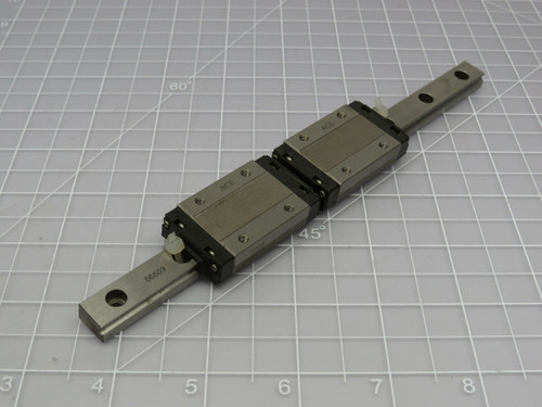 Lot of 2 THK RSR12N  Linear Bearing Blocks on  7 1/2 In Rail  For Sale