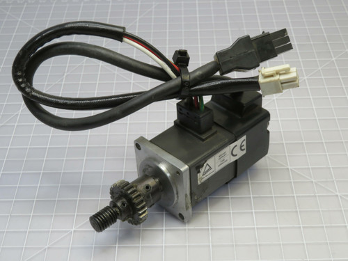 Mitsubishi HC-PQ053  AC Servo Motor 60V 0.9A 3AC 50W  For Sale