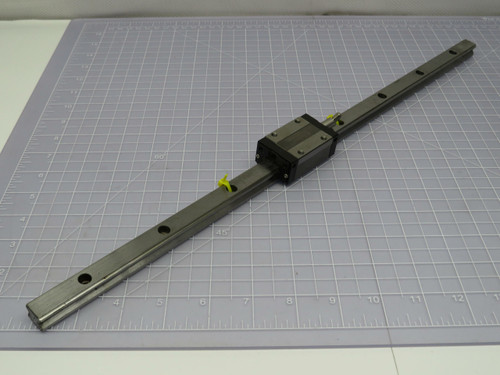 TBI S15VN 130314-00082  Linear Bearing Block on 20 In Rail  For Sale