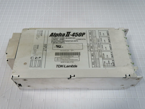 TDK Lambda Alpha II-450P MV4500120C Power Supply 125N0147A  For Sale TDK Lambda Alpha II-450P MV4500120C Power Supply 125N0147A  For Sale
