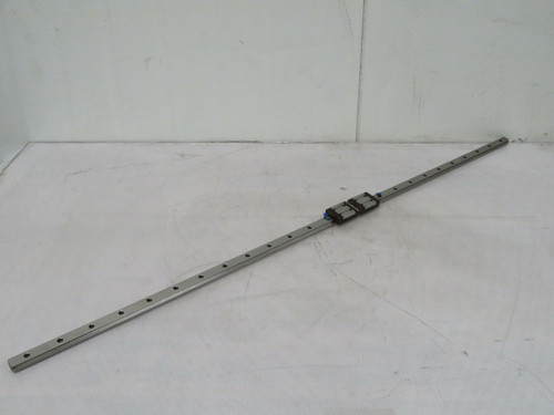 Lot of 2  R044259401 7210 Linear Bearing Block on a 39.5 in Rail  For Sale