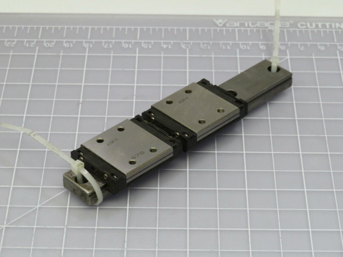 Lot of 2 THK SRS9W A5H5     Linear Bearing Blocks on a 6 In Rail  For Sale