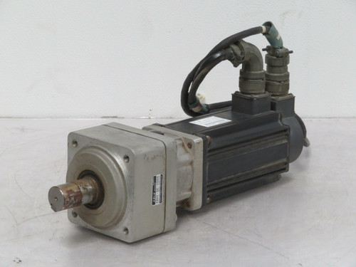 Panasonic MSM202A1H VRKF-5E-2000 AC Servo Motor w Able Reducer Ratio 1:5   For Sale