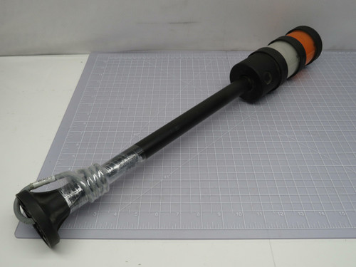 Telemecanique VXB C21  Orange and Clear Light Beacon  For Sale