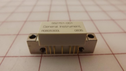 GENERAL INSTRUMENT 552751-001 R0605300L CATV AMPLIFIER T32653