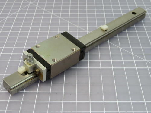 NSK LS15  Linear Bearing Block on a 8.5 in Rail  For Sale