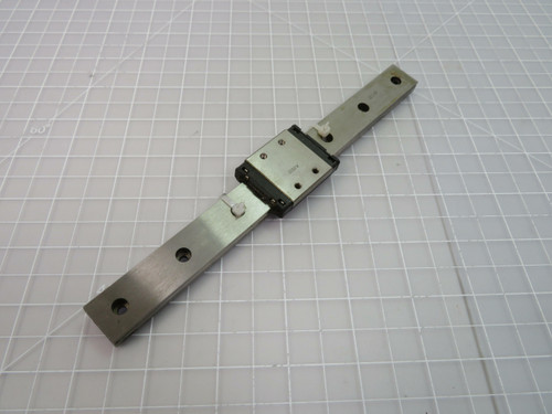 THK SRS9WGM  Linear Bearing Blocks on a 8 in Rail  For Sale