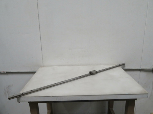 THK SR20  Linear Bearing Block on a 47 in Rail  For Sale