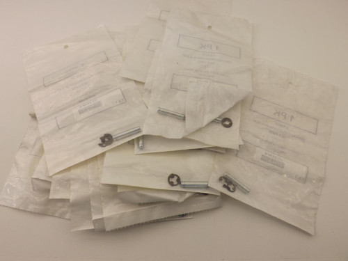 LOT OF 20 ITW BEE LEITZKE P14323 GROOVED HEADLESS PINS W/E-CLIP T38700
