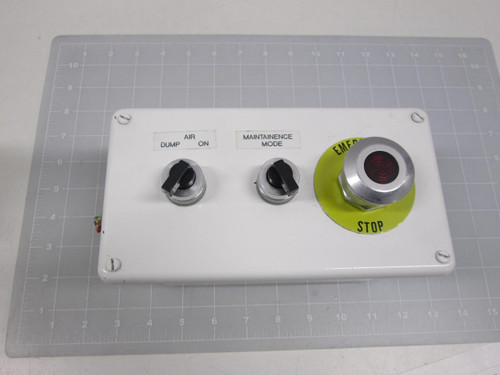 HOFFMAN E-D3PBM 800T-FXQ24 800MR-HX5B 800MR-HX2B ENCLOSURE W/ SWITCHES T60965