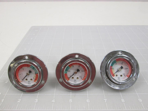 LOT OF 3 ENFM C00 0-6 BAR GAUGE T64140 LOT OF 3 ENFM C00 0-6 BAR GAUGE T64140