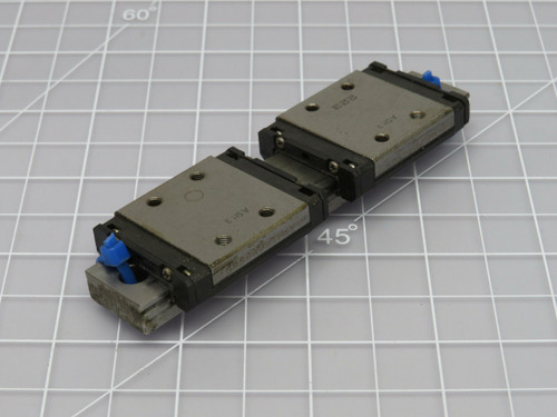 Lot of 2 THK SRS9W  Linear Bearing on 4 in Rail  For Sale