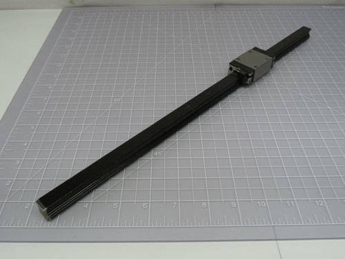 R162211320 7210 Linear Bearing on a 18 in Rail  For Sale