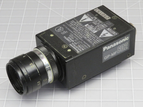 PANASONIC GP-MF602 INDUSTRIAL CAMERA 12 VDC 190MAMP T196012
