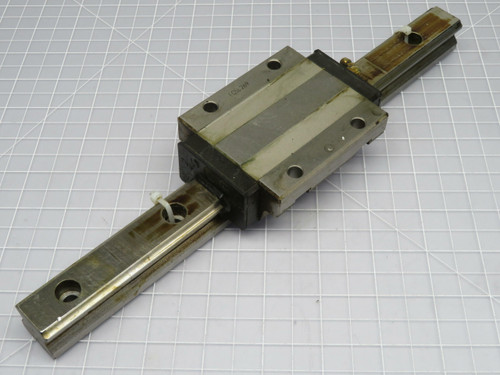 THK HSR25 FG5L269 Linear Guide on 13 In Rail  For Sale