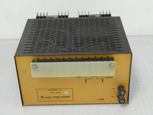 Elpac  ELV250-12  Power Supply For Sale