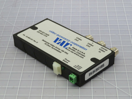 VAC Brick 20-550-001  Video Accessory Corporation  Balanced Video Driver 150 MHz  For Sale