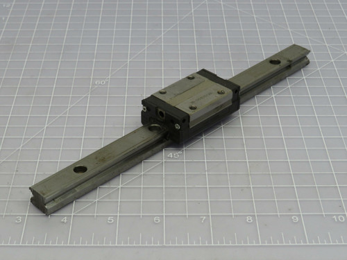 THK SSR15 UFJ00650-GK Linear Bearing Block on a 10 in Rail  For Sale
