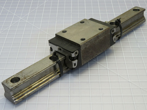 Rexroth R162121420  Linear Bearing Block on a  10 In Rail  For Sale