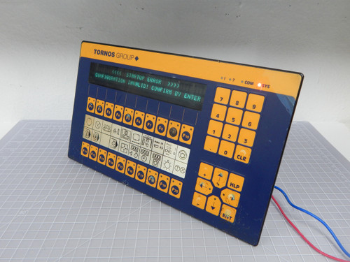 Tornos Group PCS900  Operator Panel  For Sale