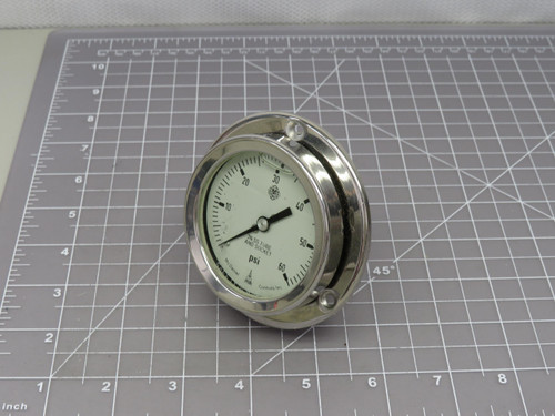 McDaniel Controls 316 SS AB 30404 1/4"Npt Tube and Socket Pressure Gauge For Sale