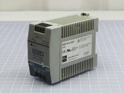 SOLA SDP 5-5-100T  Power Supply  For Sale SOLA SDP 5-5-100T  Power Supply  For Sale