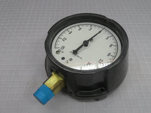 USG  T-93-078  Pressure Gauge (Inches of water)  For Sale