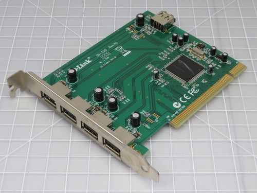 D-Link  DU-520  5-Port USB 2.0 PCI Adapter  For Sale