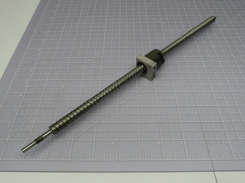 REXROTH R254243001 BALL SCREW BEARING ON A 17 IN RAIL T188184