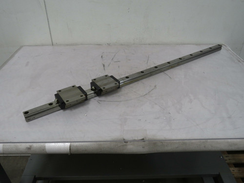 Lot of 2 NSK LH30  Linear Bearing Block 41.5 in Rail  For Sale