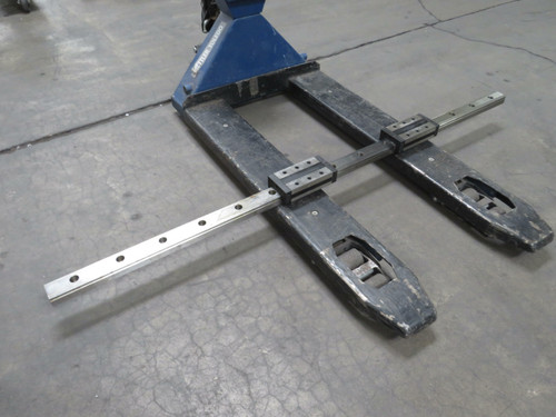 Lot of 2 THK SNS55  Linear Bearing Blocks on a 71.5 in Rail  For Sale