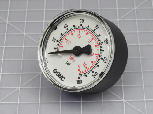 SMC GAGE GAUGE 0-160 PSI T191572
