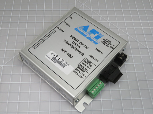 AFI MX-480  Fiber Optic Data Transceiver Multi-Protocol Data Module 1300 nm Fiber  For Sale