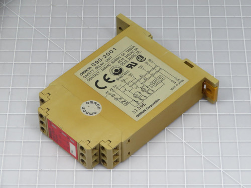 Omron  G9S-2001  Safety Relay Unit  For Sale