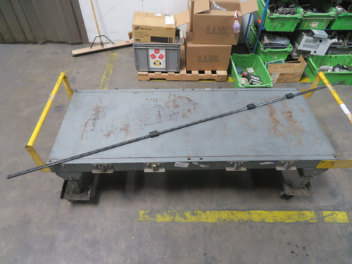 Lot of 3 NSK  LS20  Linear Bearings on CNC Rail 120 In  For Sale