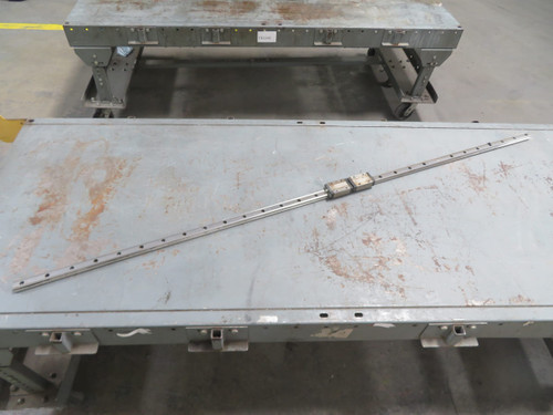 Lot of 2 THK  SR25W  Linear Bearings on CNC Rail 70 In  For Sale