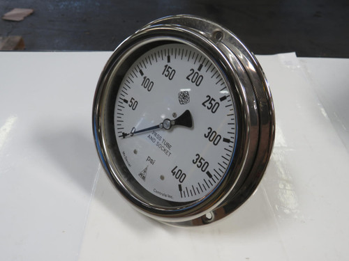 McDaniel Controls  21003  6In 12In 0400PSI NPT Pressure Gauge  For Sale