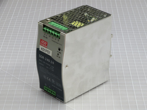Meanwell  SDR-240-24  Industrial DIN rail power supply  For Sale