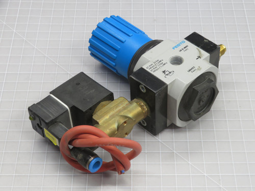 Festo  LR-D-7-MIDI  Pressure Regulator w BSG 92141271  For Sale